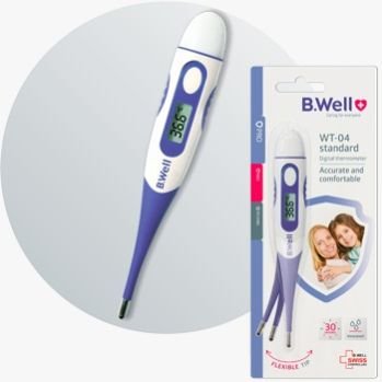 B.Well Wt04 Standard Digital Thermometer