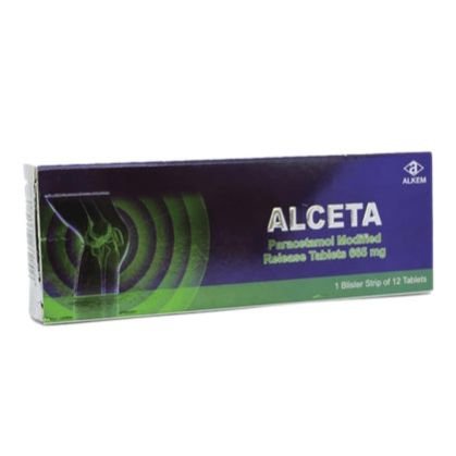 Alceta Paracetamol 665mg Tablets 12s