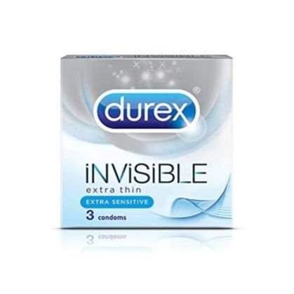 Durex Invisible Extra Thin Condom 3s
