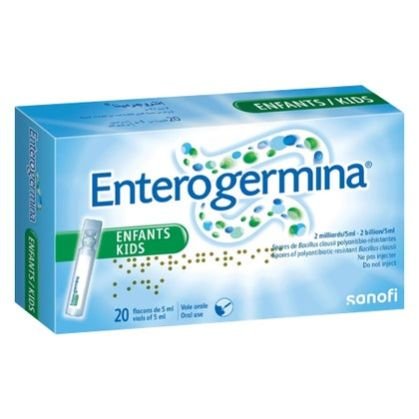 Enterogermina Oral Suspension 2 Billion CFU 5ml Vials 20s