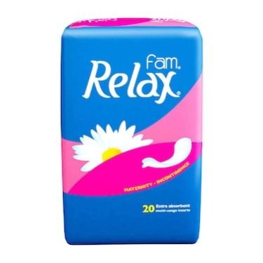 Fam Relax Maternity Sanitary Pads White 20s