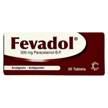 Fevadol 500 mg Tablets 20s
