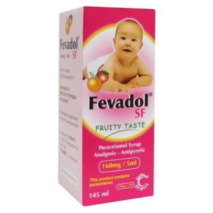 Fevadol SF 160 mg/5ml Syrup 145ml
