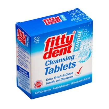 Fittydent Super Denture Cleansing Tablets 32s