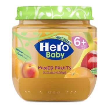 Hero Baby Mixed Fruits Baby Food 6 Months+ 125g