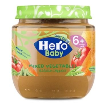 Hero Baby Mixed Vegetables Spread Baby Food 6 Months+ 120g