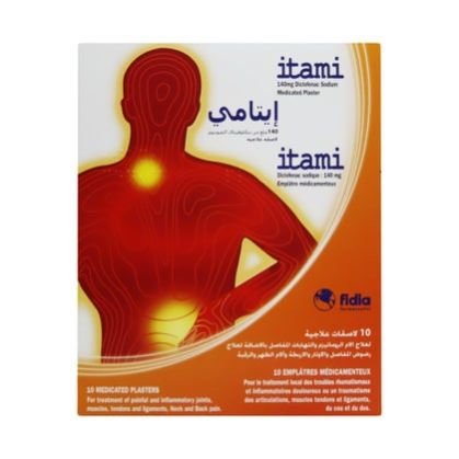 Itami Medicated Plasters 10cm X 14cm 10s