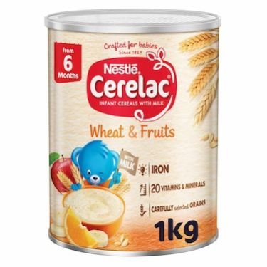 Nestle Cerelac Wheat & Fruits 1kg