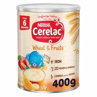 Nestle Cerelac Wheat And Fruits 400g
