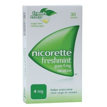 Nicorette 4mg Mint Chewing Gum 30s