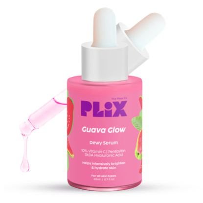 Plix Guava 10% Vitamin C Face Serum For Brighter & Glowing Skin 20ml