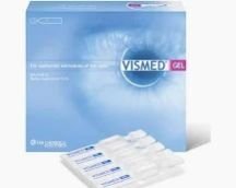 Vismed Gel 0.3% Lubricating Eye Drops Monodose 0.45ml 20s