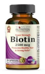 Biobolics Super Strength Biotin 2500mcg 30s