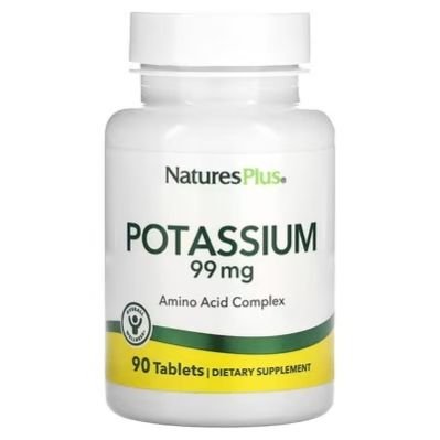 Naturesplus, Potassium, 99 Mg, 90 Tablets