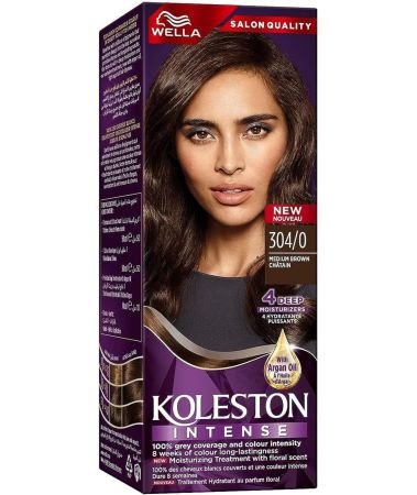 Wella Koleston Intense Hair Color 304/0 Medium Brown