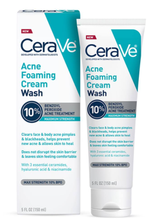 Cerave Acne Foaming Cream Wash 150ml
