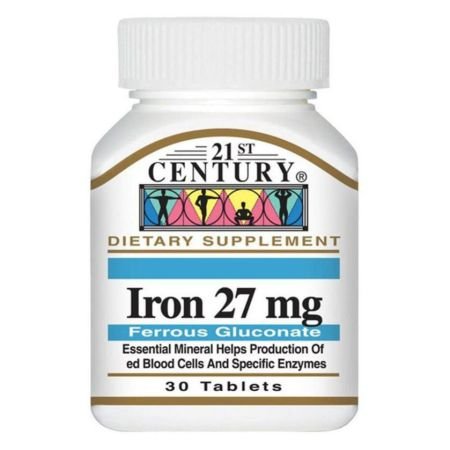 21st Century 27mg Iron For Healthy Blood Count 30s