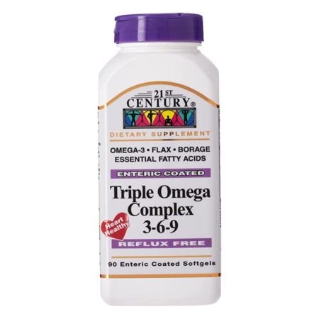 21st Century Triple Omega 3-6-9 Supplements 90s