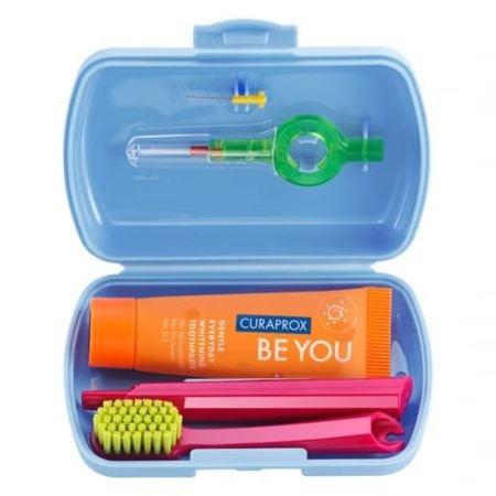 Curaprox Oral Care Travel Kit Blue