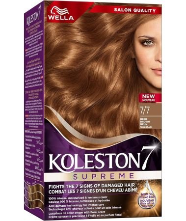 Wella Koleston Supreme Hair Color 7/7 Deer Brown