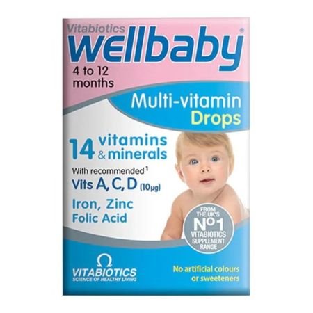 Vitabiotics Wellbaby Multivitamin & Multimineral Drops 30ml