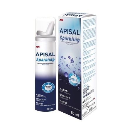 Apisal Isotonic Sparkling 0.9% Nasal Spray 50ml
