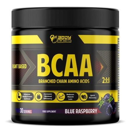 Body Builder Bcaa Blue Raspberry 30 Servings