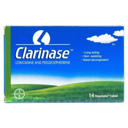 Clarinase Tablet Repetabs 14s