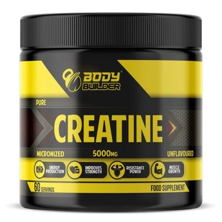 Body Builder Creatine Monohydrate Unflavored 60 Servings
