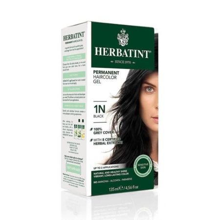 Herbatint Herbal Haircolor Gel 1n Black