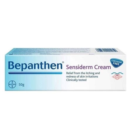 Bepanthen Sensiderm Cream For Itchy & Red Skin 50g