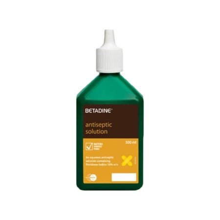 Betadine Povidone Iodine Antiseptic Solution 500ml