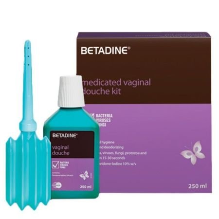Betadine Medicated Vaginal Douche Kit 250ml