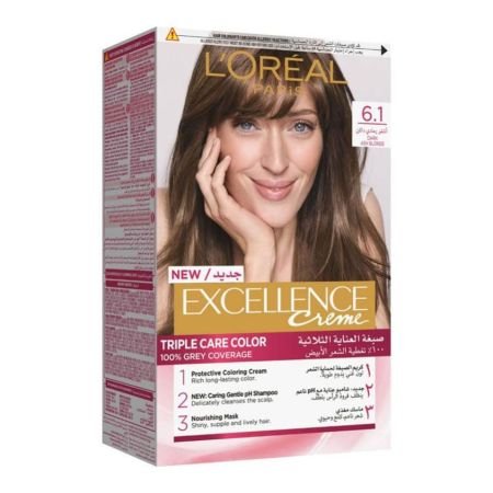 L’oréal Paris Excellence Crème Permanent Hair Color 6.1 Dark Ash Blonde