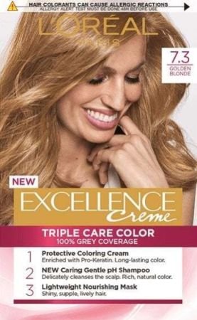 L’oréal Paris Excellence Crème Permanent Hair Color 7.3 Golden Blonde