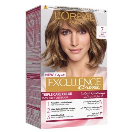 L’oréal Paris Excellence Crème Permanent Hair Color 7 Blonde