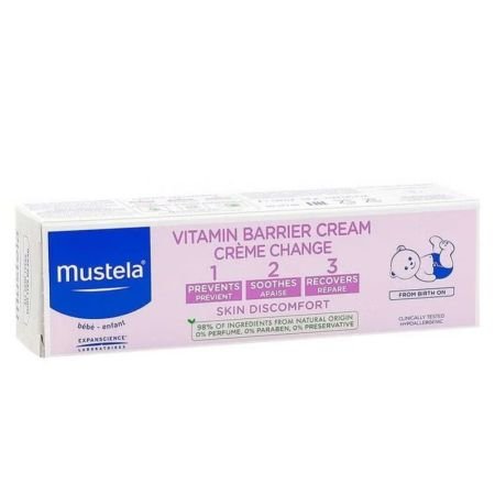 Mustela 1 2 3 Vitamin Barrier Cream 50ml