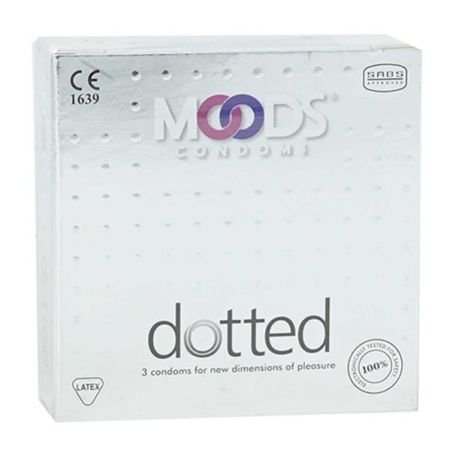 Moods Dotted Condoms 3s