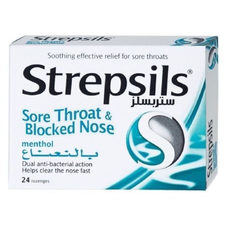 Strepsils Menthol Lozenges 24s
