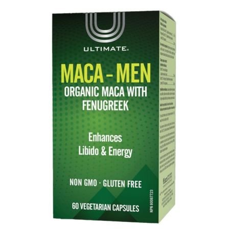 Ultimate Maca Men With Organic Maca & Fenugreek Capsules 60s