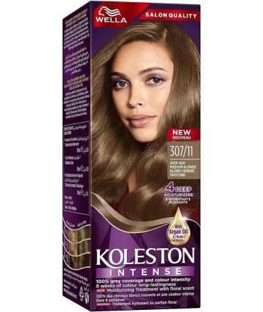 Wella Koleston Intense Hair Color 307/11 Deep Ash Medium Blonde