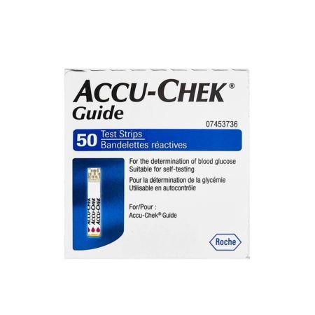 Accu-Chek Guide Blood Sugar Test Strips 50s