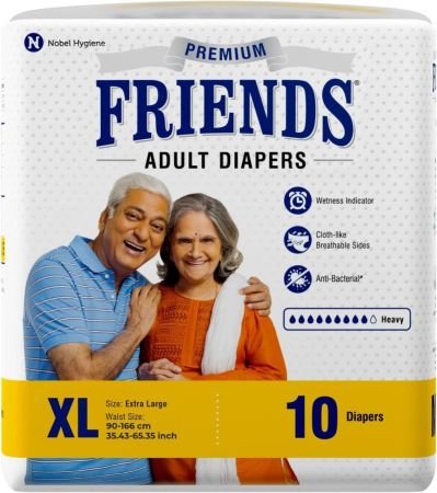 Friends Adult Diaper Pants Xl 10s