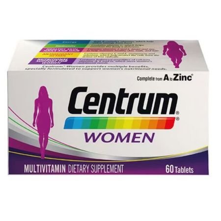 Centrum Women Multivitamin Supplement 60 Tablets