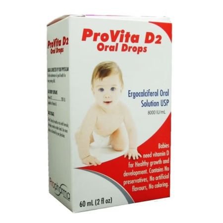 Provita D2 Oral Drops 2 60ml