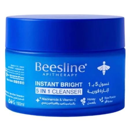 Beesline 5 In 1 Instant Bright Cleanser With Niacinamide And Vitamin C 150ml