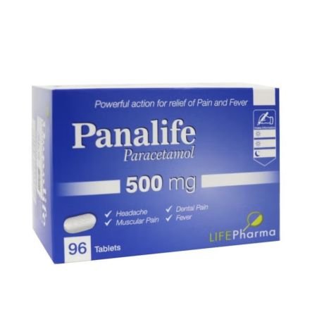 Panalife 500 Mg Paracetamol Tablets 96s