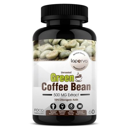 Laperva Green Coffee Bean 500mg 60 Veggie Capsules