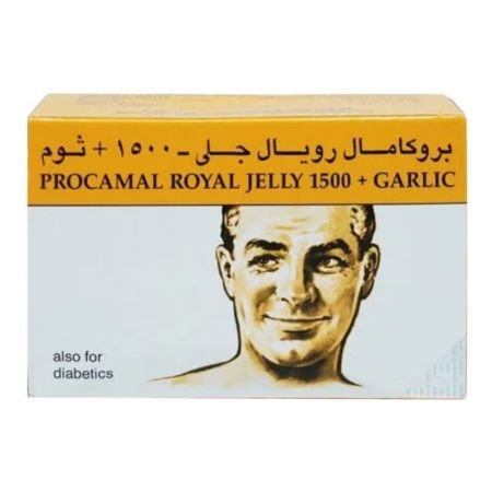 Procamal Royal Jelly 1500+ Garlic Capsules 30s