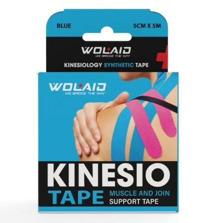 Kinesiology Fast Dry Tape For Pain Relief - Black Color, Size - 5 *500 Cm